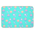 Bubble Sea Lion Pattern  Easy To Clean Bath Mat
