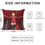 Mylène Farmer Nevermore 2024 Concert Soft Gift Ready Throw Pillow