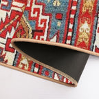 Kazak Southwest Caucasus Rug Print  Anti-Trip Bath Mat