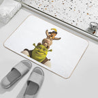 Shrek Cat Donkey 2  Odorless Bath Mat