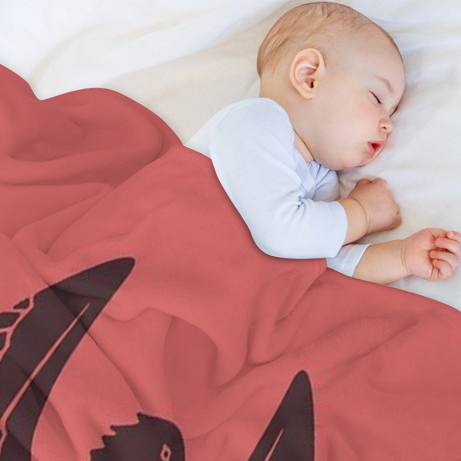 Fire Emblem™ Three Houses - Black Eagles Emblem [Colored] Plush Throw Blanket