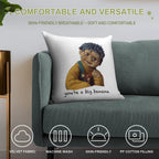 Tots Tv Tom Banana Soft Skin-Friendly Throw Pillow