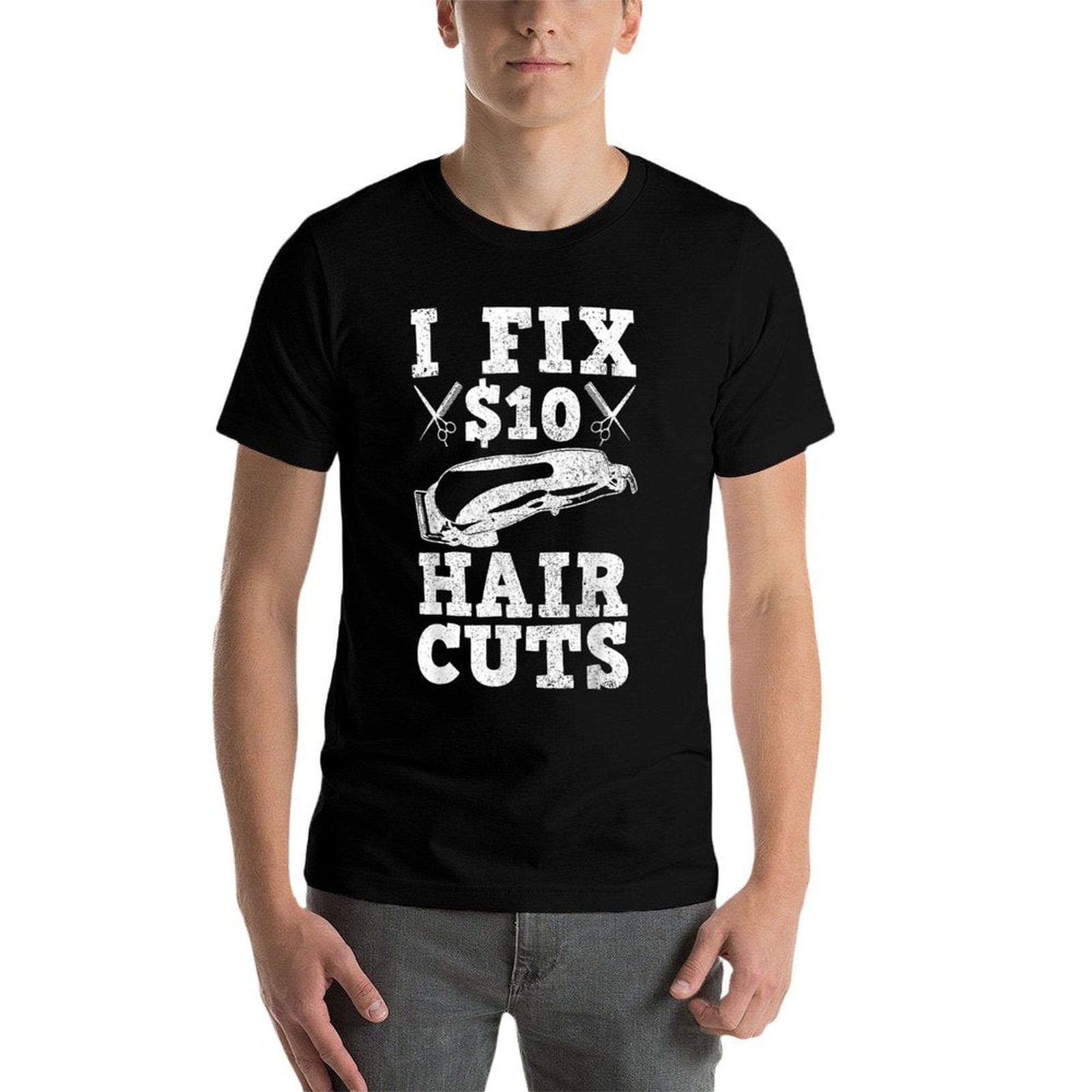 Barber Hairdresser Hairdresser Funny Gift  Cotton T-Shirt