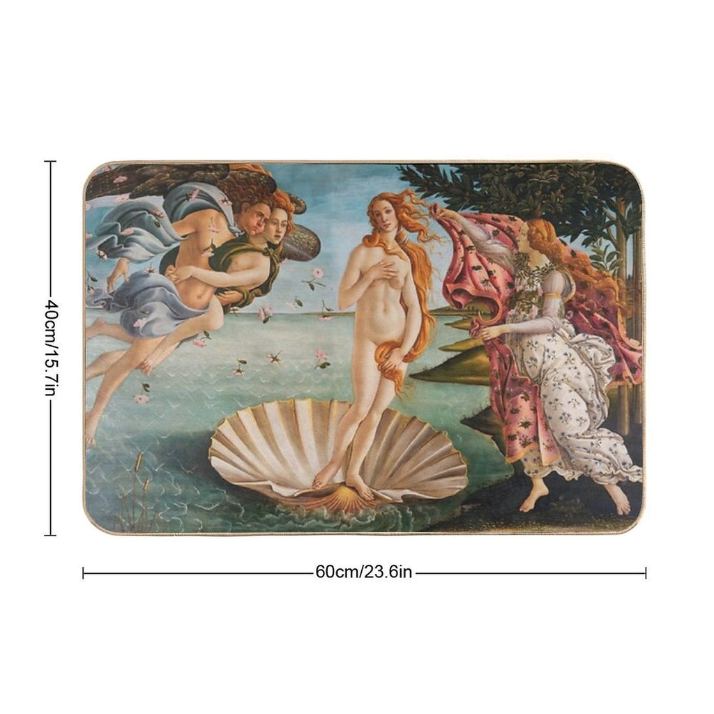 The Birth of Venus  Eco-Friendly Bath Mat