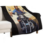 Patrick Swayze - Poster Eco-conscious Throw Blanket