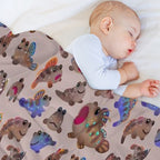 Mudskipper Versatility Throw Blanket