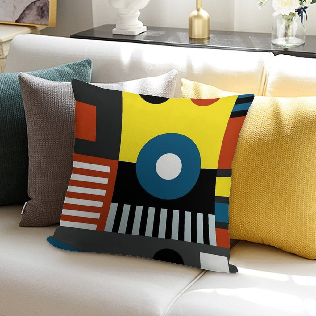 SPEECH AT THE BAUHAUS Soft Easy Maintenance Throw Pillow
