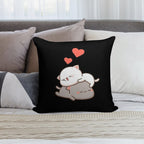 Peach Goma Soft Multiple Sizes Throw Pillow