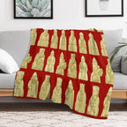 Lewis Chessmen Durable Throw Blanket