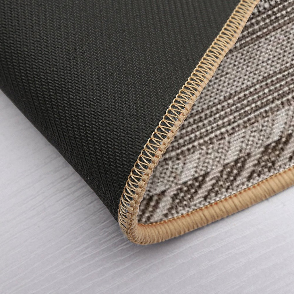 Tobacco - Boho Stripe -  Anti-Trip Bath Mat