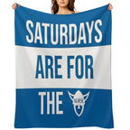 Luther College Saturdays Are For The Norse Plush Throw Blanket