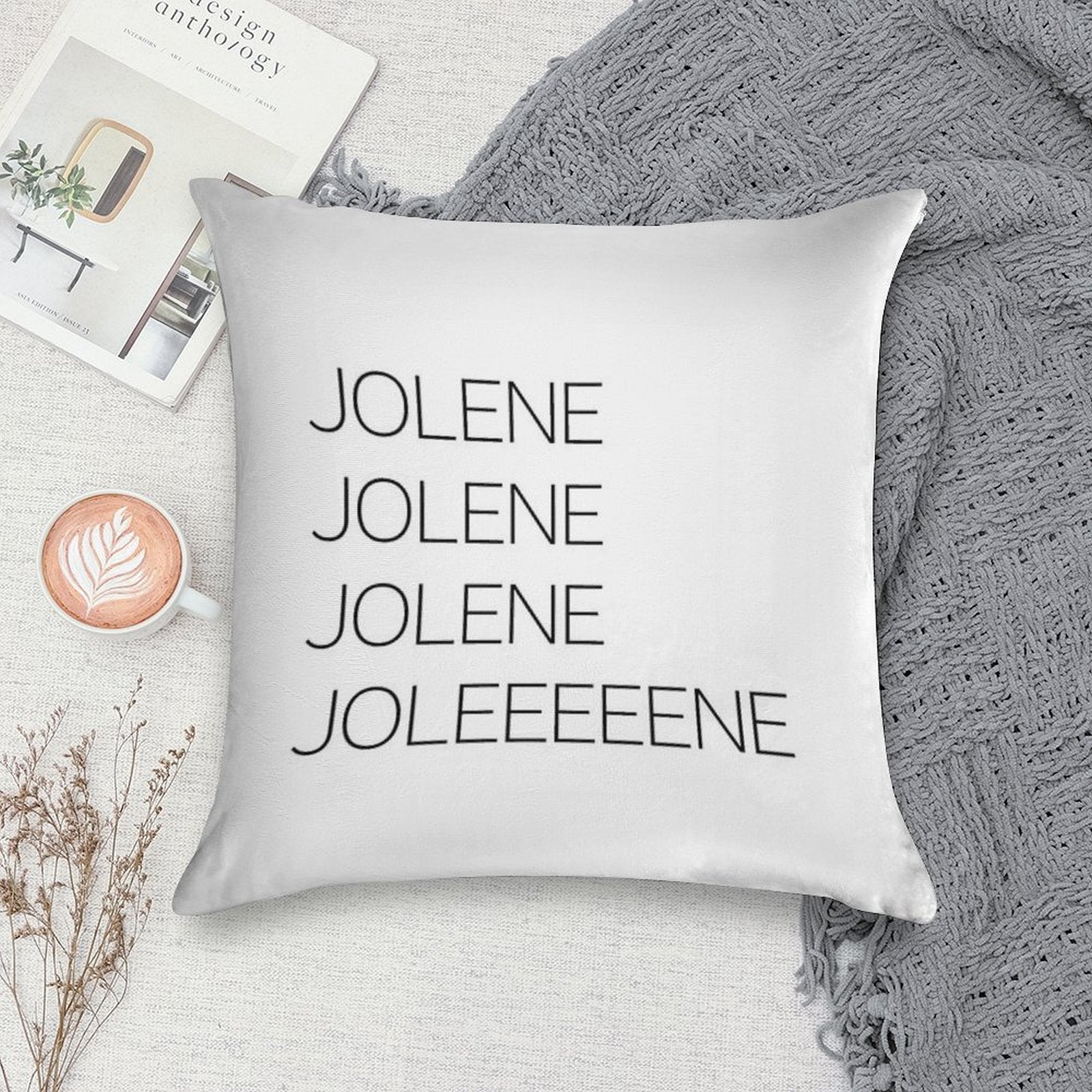 Jolene Soft Skin-Friendly Throw Pillow