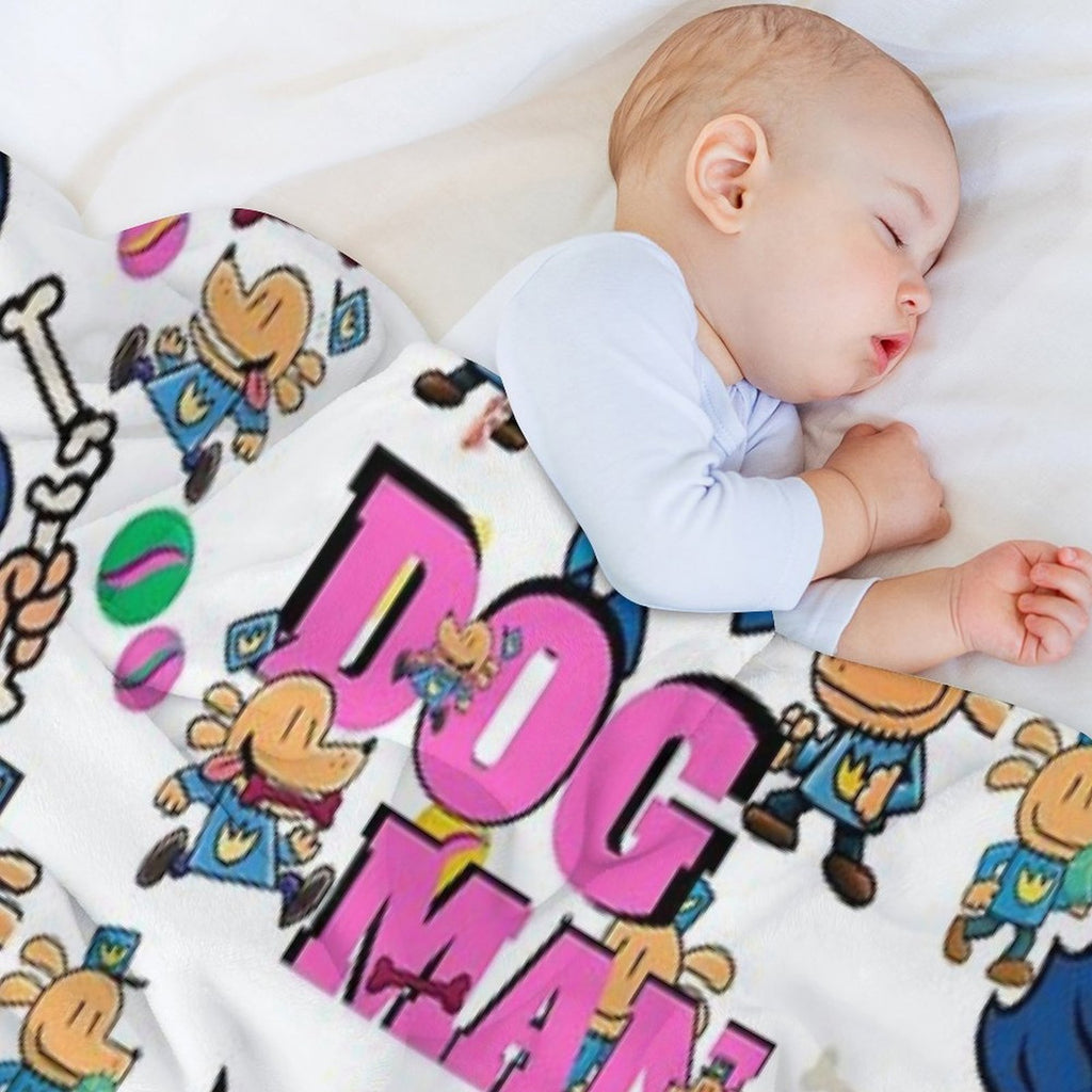 Dogman Eco-conscious Throw Blanket