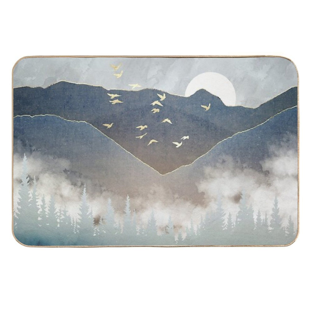 Blue Mountain Mist  Absorbent Bath Mat