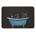 Copy of Cat Take A Bath  Multi-Purpose Bath Mat
