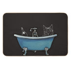 Copy of Cat Take A Bath  Multi-Purpose Bath Mat