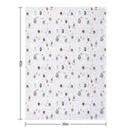 The Owl House (white) Easy Care Throw Blanket