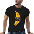 Banana Mustache Sunglasses Face Funny Fruit Cool Banana  Durable T-Shirt