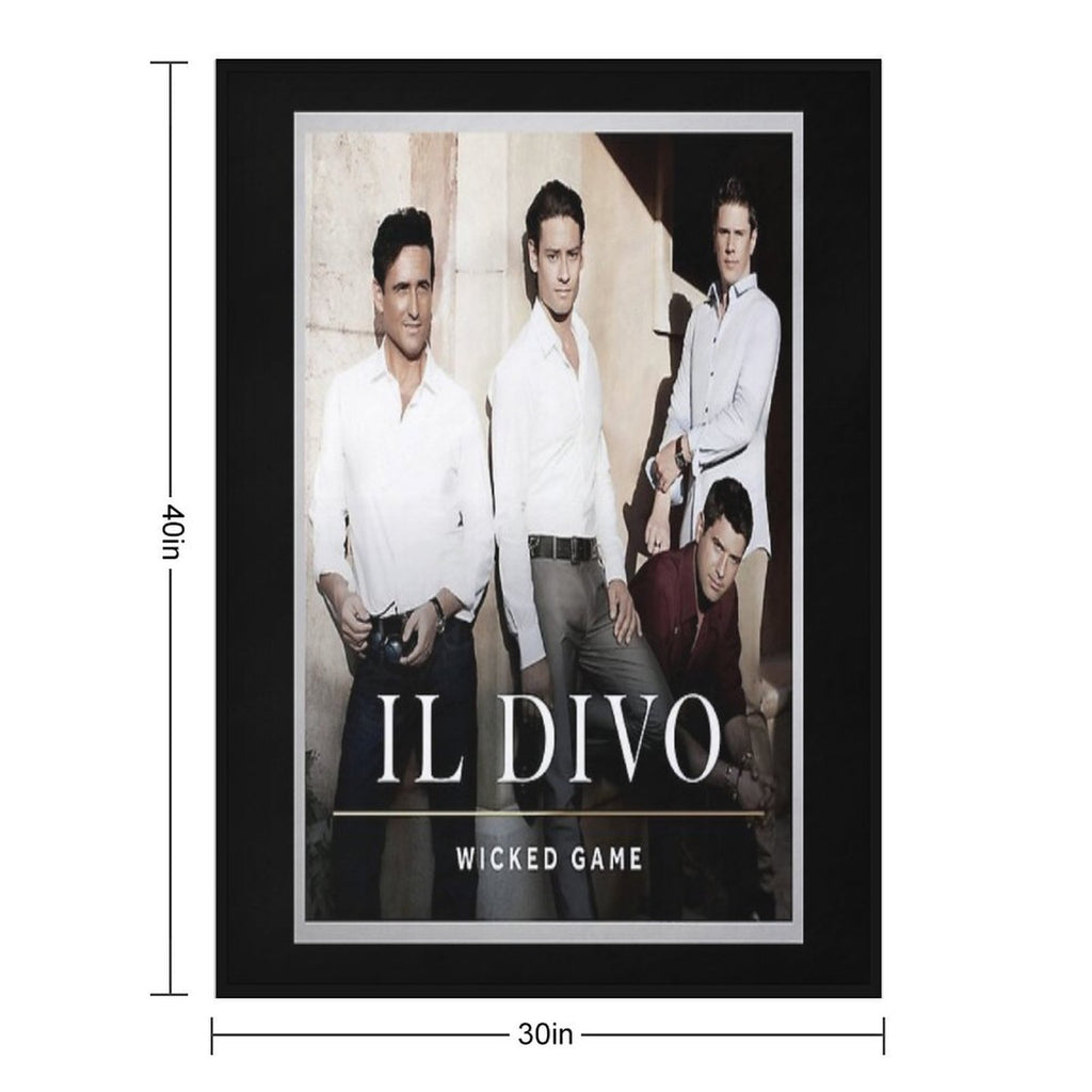 Il Divo Wicked Game Anti-pilling Throw Blanket