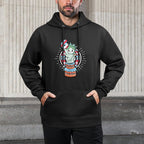 6th Birthday Party Statue of Liberty for Six Year Old B-Day Cotton-Polyester Blend Hoodie