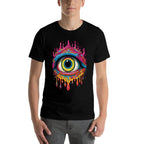 Psychedelic Third Eye  Trippy Colorful Hippie Psychonaut  Breathable T-Shirt
