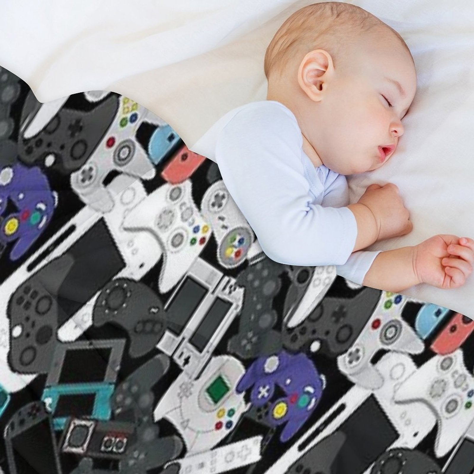 GAMER CONTROLLER ALL Multi-functional Throw Blanket