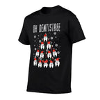 Oh Dentistree Christmas Treeth Dentistry Dental Dentist  Stretchy T-Shirt