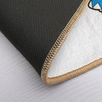 Blue Girl  Rapid-Drying Bath Mat