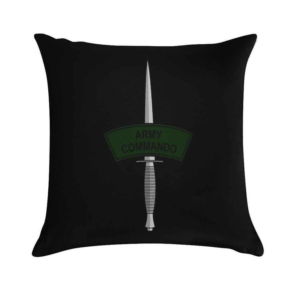 All Arms Commando AACC - Army Soft Durable Construction Throw Pillow