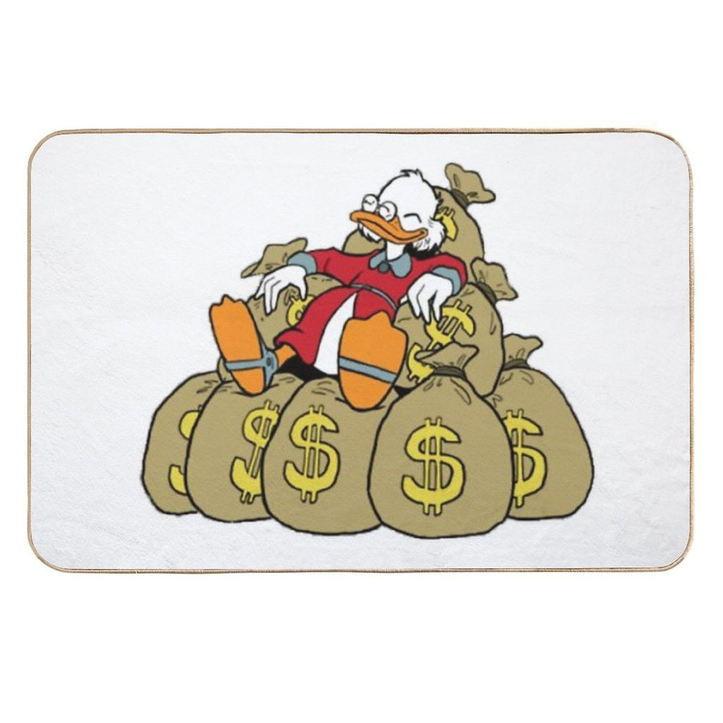 Picsou Art Drawing  Pet-Safe Bath Mat