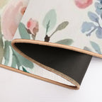 Cheerful Watercolor Buttercup Flowers  High-Traffic Bath Mat