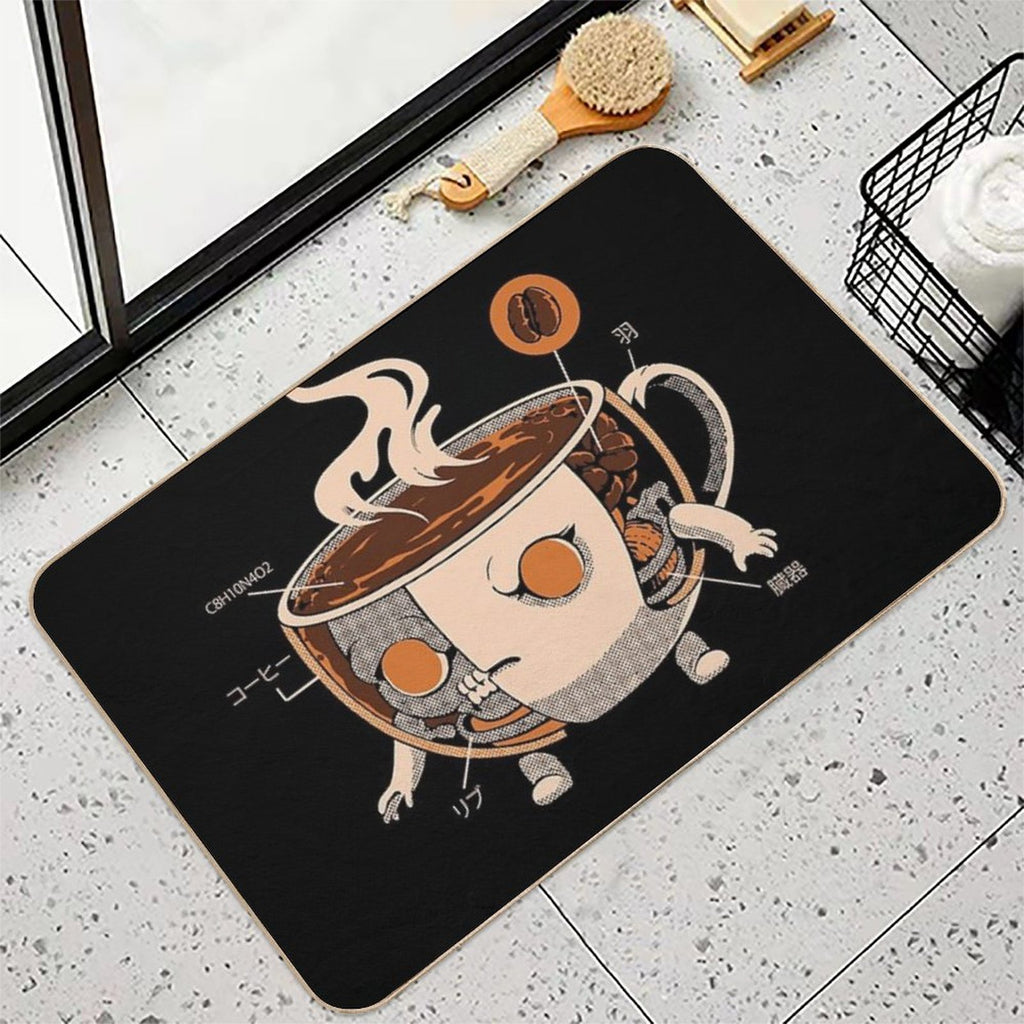 Coffeezilla X-ray  Rapid-Drying Bath Mat