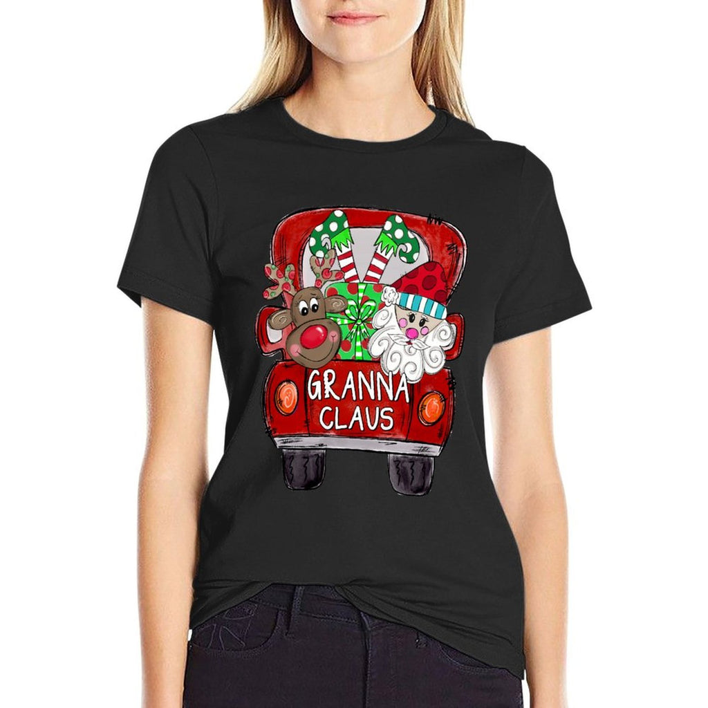 Granna Claus Christmas  Quick-drying T-Shirt