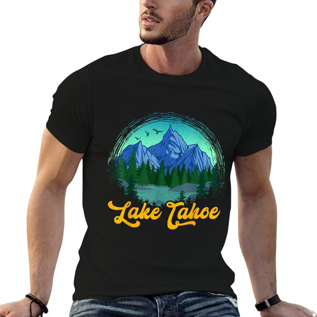 Lake Tahoe Vacation Souvenir Nevada California Gift  Stretchy T-Shirt