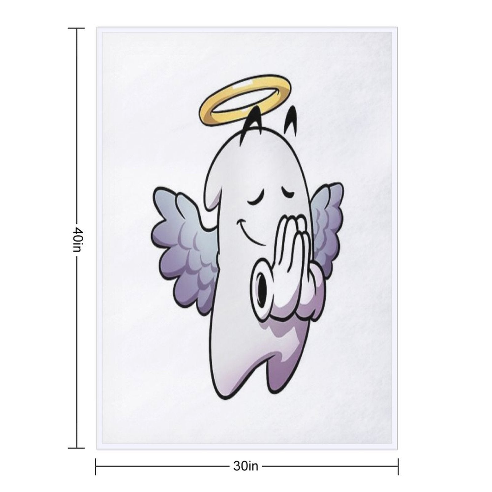 Angelic Sak Durable Throw Blanket