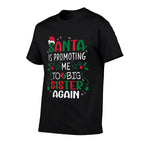 Kids Santa Is Promoting Me To Big Sister Again Christmas Girls  Durable T-Shirt