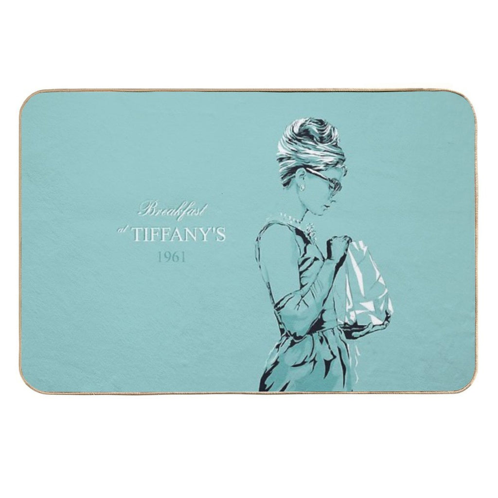 Breakfast at Tiffanys 1961 Durable Bath Mat