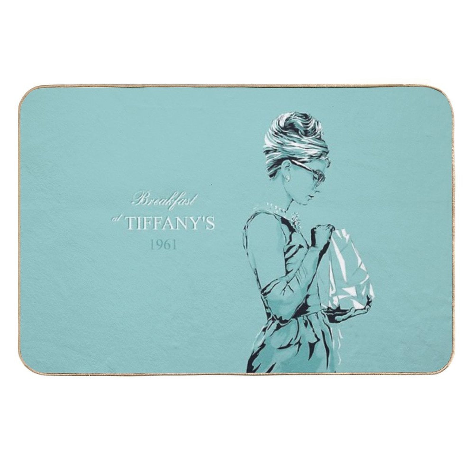 Breakfast at Tiffanys 1961 Durable Bath Mat