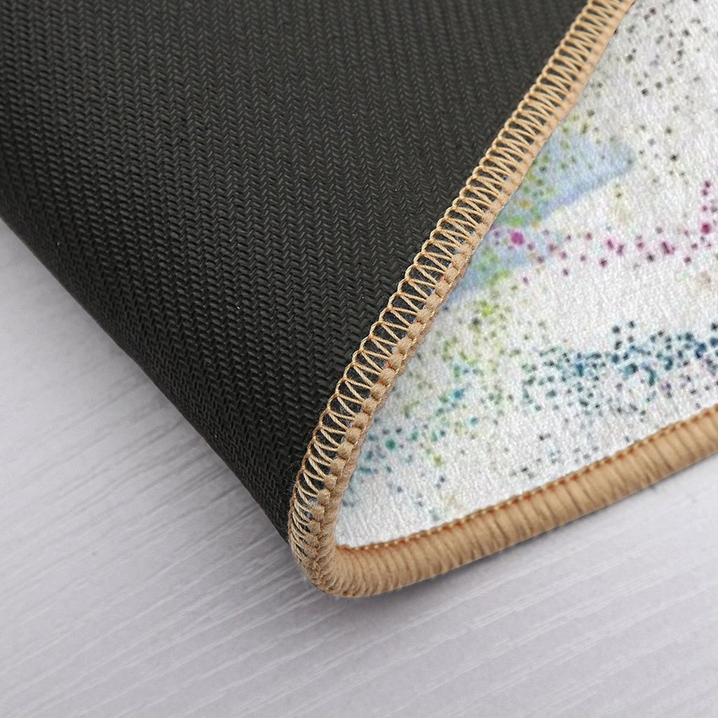 Magic Rainbow  Easy To Clean Bath Mat