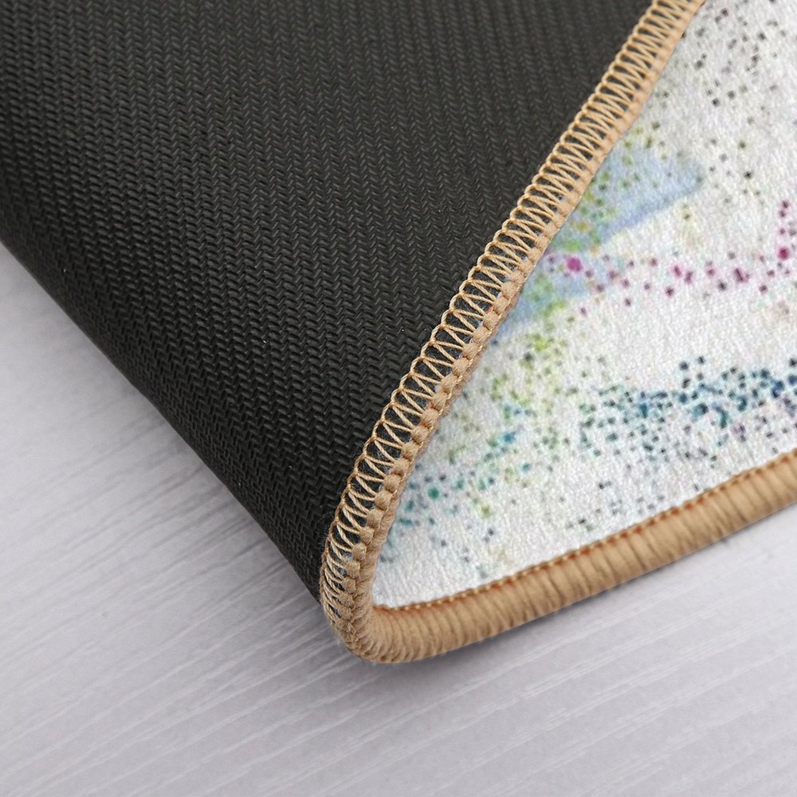 Magic Rainbow  Easy To Clean Bath Mat