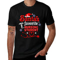 Santas Favorite Nursing Student Christmas  Classic T-Shirt