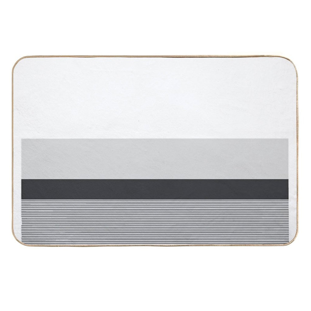 Line Art Neutral 05  Multi-Purpose Bath Mat