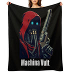 Admech Techpriest Machina Vult (The Machine Wills It) Durable Throw Blanket