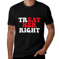 Funny Offensive Adult Humor Treat Her Right Eat Right  Lightweight T-Shirt