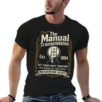 The Manual Transmission Preservation Society - Car Guy  High-quality Stitching T-Shirt