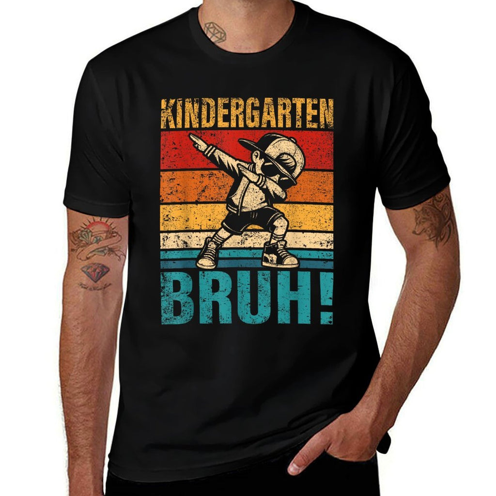 Kindergarten Bruh Dabbing Boy Kindergarten Squad Boy Student  Durable T-Shirt