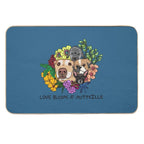 Love Blooms at Muttville!  Versatile Bath Mat