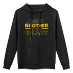 Brother Gift, Best Brother in The Galaxy Shrink-Resistant Hoodie