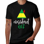 Assistant Elf Funny Christmas Secretary Work Group  Soft T-Shirt