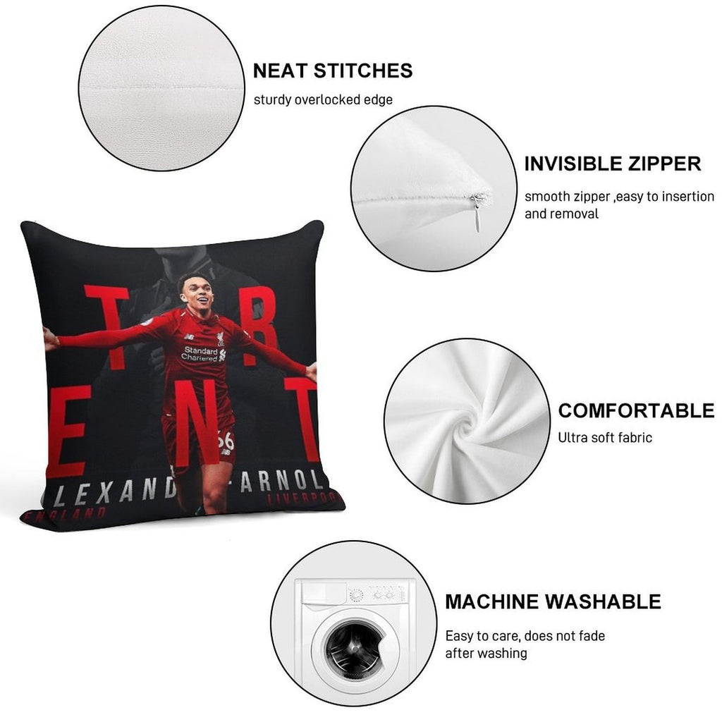 Trent Alexander-Arnold Soft Reinforced Edging Throw Pillow